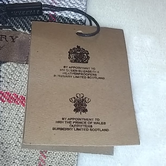 Burberry Fringe Scarf w/ Wristlet & Eyeglass Case - Picture 14 of 17